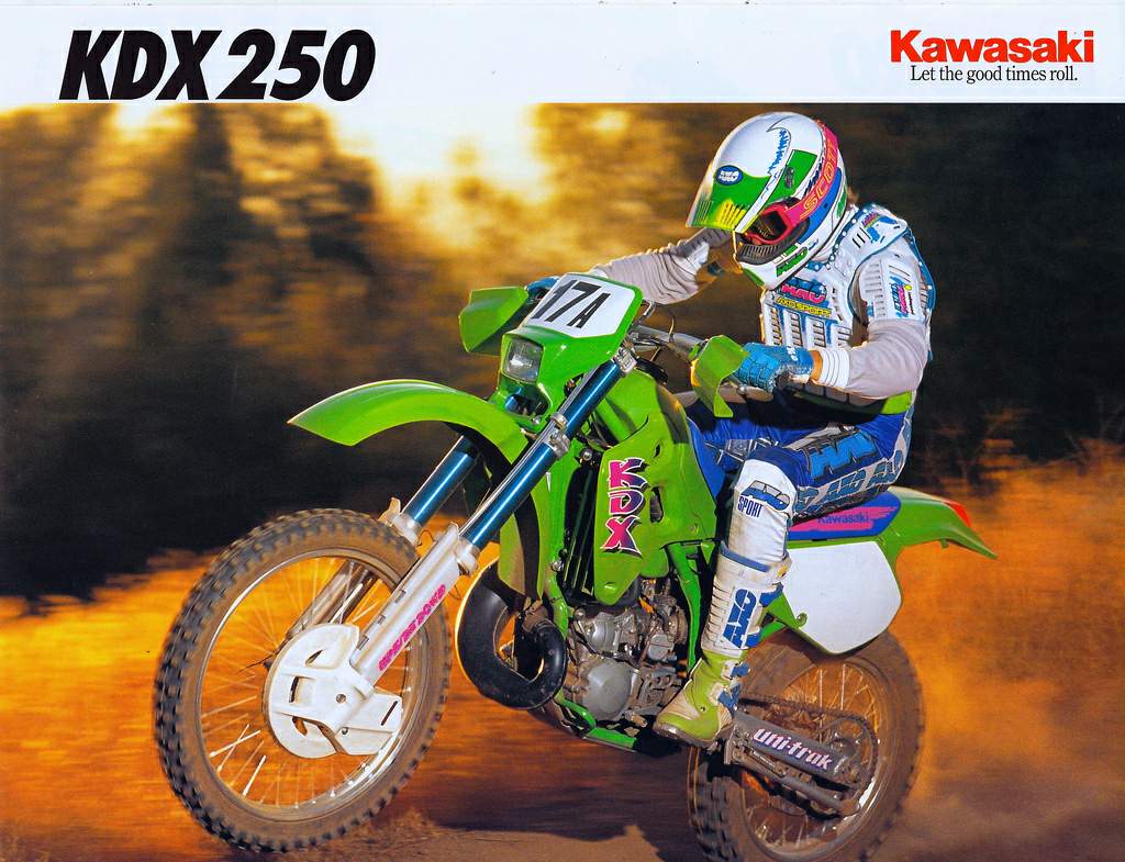 Kawasaki kdx deals 250 2t